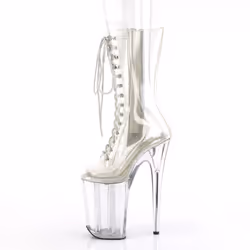 Pleaser Shoes Infinity-1050C Female Transparent