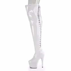 Pleaser Shoes Adore-3063 Female White