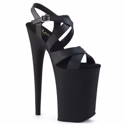 Pleaser Shoes Infinity-997, Sandals, Female, Adult, Black, 22.9 cm, Fashion