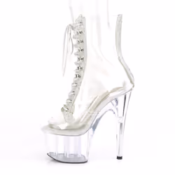 Pleaser Shoes Adore-1021C-2 Female Transparent