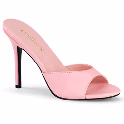 Pleaser Shoes Classique-01, Sandals, Female, Adult, Pink, 10.2 cm, Fashion
