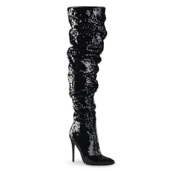 Pleaser Shoes Courtly-3011 Female Black