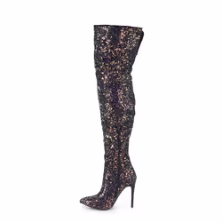 Pleaser Shoes Courtly-3015 Female Black