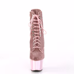 Pleaser Shoes Adore-1020CHRS Female Silver