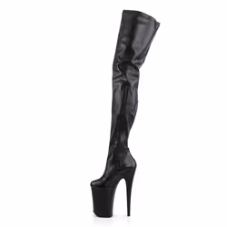 Pleaser Shoes Infinity-4000 Female Black