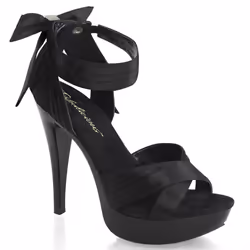 Pleaser Shoes Cocktail-568, Sandals, Female, Adult, Black, 12.7 cm, Fashion
