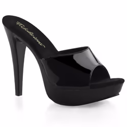 Pleaser Shoes Cocktail-501, Female, Adult, Transparent, 12.7 cm, Fashion