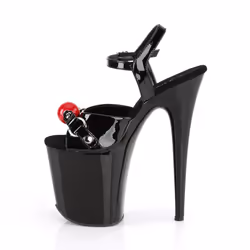 Pleaser Shoes Flamingo-809GB Sandals Female Black