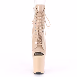 Pleaser Shoes Flamingo-1021 Female Beige