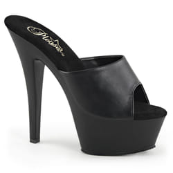 Pleaser Shoes Kiss-201 Sandals Female Black