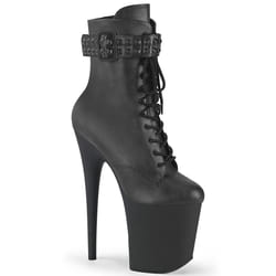 Pleaser Shoes Flamingo-1020STR Female Black