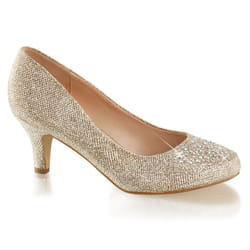 Pleaser Shoes Doris-06 Pumps Female Silver