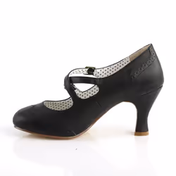 Pleaser Shoes Flapper-35 Pumps Female Black
