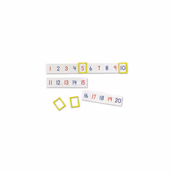Learning Resources Magnetic Number Line 1-100 20 Magnets Classroom Accessories Teacher Aids Sets of 5 Magnets Ages 3+ (L ...