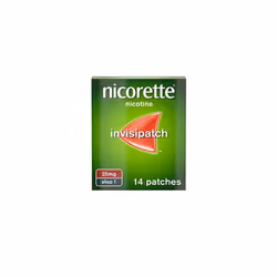 Nicorette InvisiPatch, Nicotine Patches, Step 1, 25 mg x 14 Nicotine Patches (Quit Smoking & Stop Smoking Aid)