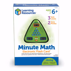 Learning Resources Minute Math Electronic Flash Card