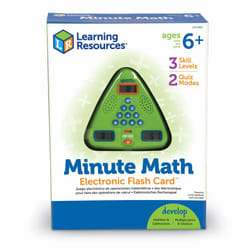 Learning Resources Minute Math Electronic Flash Card