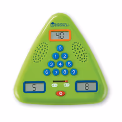 Learning Resources Minute Math Electronic Flash Card