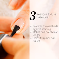Vite Dry Fast Top Coat/ Clear Crystal Base Coat Duo