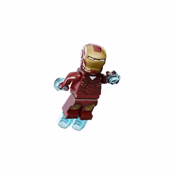 LEGO Marvel Super Heroes Minifigure - Iron Man with Triangle on Chest