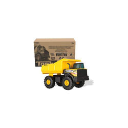 Tonka Steel Classics Mighty Dump Truck, Toy Truck, Real Steel Construction, Ages 3 and Up, Frustration-Free Packaging (FFP) , Yellow