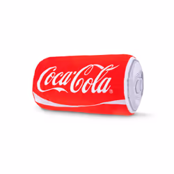Coca-Cola 15"" Novelty Plush Can  Dorm Decor  Squishy Soft Throw Pillow  Collector Toy