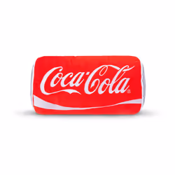 Coca-Cola 15"" Novelty Plush Can  Dorm Decor  Squishy Soft Throw Pillow  Collector Toy