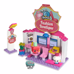 Shopkins Kinstructions Shopping Pack Fashion Boutique Building Set (MultiColour)
