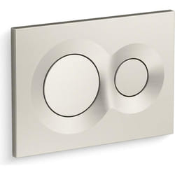 Kohler 75890-BN Lynk Flush Actuator Plate for 2""x 4"" in-Wall Tank an