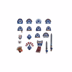 Games Workshop Ultramarines Upgrades Tabletop & Miniature Gaming Black - Upgrades Supplemental Game Pieces Adult Sprue(s) ...