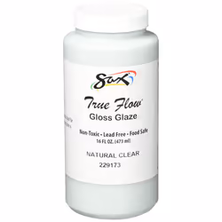 Sax 229173 True Flow Gloss Glaze - 1 Pint - Natural Clear  16 Fl Oz (Pack of 1)
