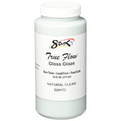 Sax 229173 True Flow Gloss Glaze - 1 Pint - Natural Clear  16 Fl Oz (Pack of 1)
