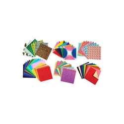 SAX 1542714 Origami Paper School Pack, Assorted Colors, 247 Sheets