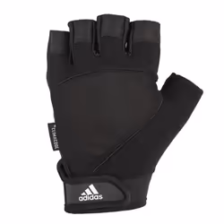 Adidas Half Finger Performance Weight Lifting Gloves Training - Black, XL