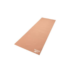 Reebok 4mm Yoga Mat Non-Slip Exercise Gym Training Fitness Workout - Desert Dust