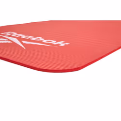 Reebok 7mm Exercise Mat Thick Padded Gym Fitness Yoga Workout - Red