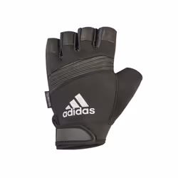 Adidas Half Finger Performance Weight Lifting Gloves Training - Black/White, L