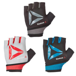 Reebok Training Gym Gloves Weight Lifting Fitness Workout - Red, S