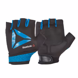 Reebok Training Gym Gloves Weight Lifting Fitness Workout - Red, L