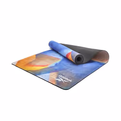 Reebok Natural Rubber Yoga Mat Exercise Gym Fitness Workout