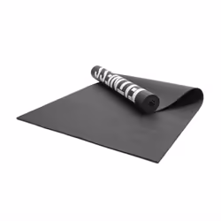 Reebok Love Fitness Mat Exercise Gym Yoga Workout - Black