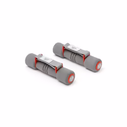 Reebok Softgrip Dummbbells Hand Weights Aerobic Lifting Fitness Exercise - Red, 2 x 1kg