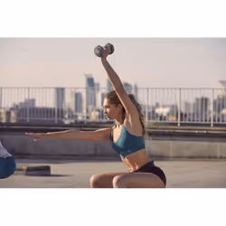 Reebok Dumbbells Hand Weights Lifting 1-5 kg Pairs - 2 x 2kg