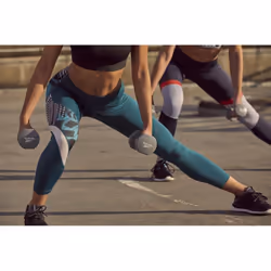 Reebok Dumbbells Hand Weights Lifting 1-5 kg Pairs - 2 x 3kg