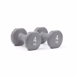 Reebok Dumbbells Hand Weights Lifting 1-5 kg Pairs - 2 x 4kg