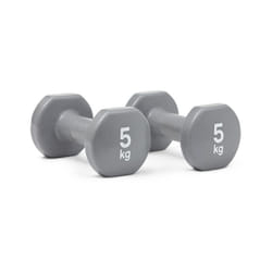 Reebok Dumbbells Hand Weights Lifting 1-5 kg Pairs - 2 x 5kg