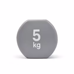 Reebok Dumbbells Hand Weights Lifting 1-5 kg Pairs - 2 x 5kg