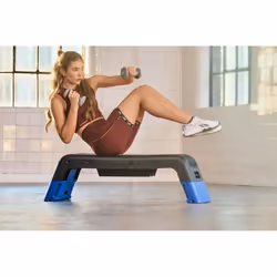 Reebok Deck - Blue Step Platform Aerobic Bench Cardio Stepper