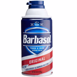 Barbasol Thick and Rich Shaving Cream Original 10 oz (Pack of 2)