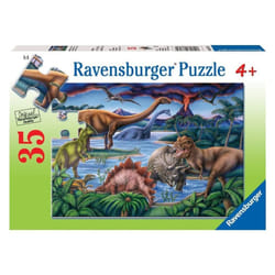Ravensburger Dinosaur Playground - 35 Piece Jigsaw Puzzle for Kids - Every Piece is Unique  Pieces Fit Together Perfectly